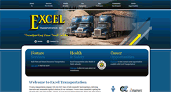 Desktop Screenshot of exceltransportation.ca